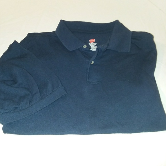 Hanes Comfort Blend Men's Polo Size Large - Picture 4 of 4